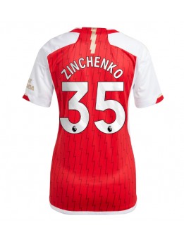 Arsenal Oleksandr Zinchenko #35 Heimtrikot für Frauen 2023-24 Kurzarm